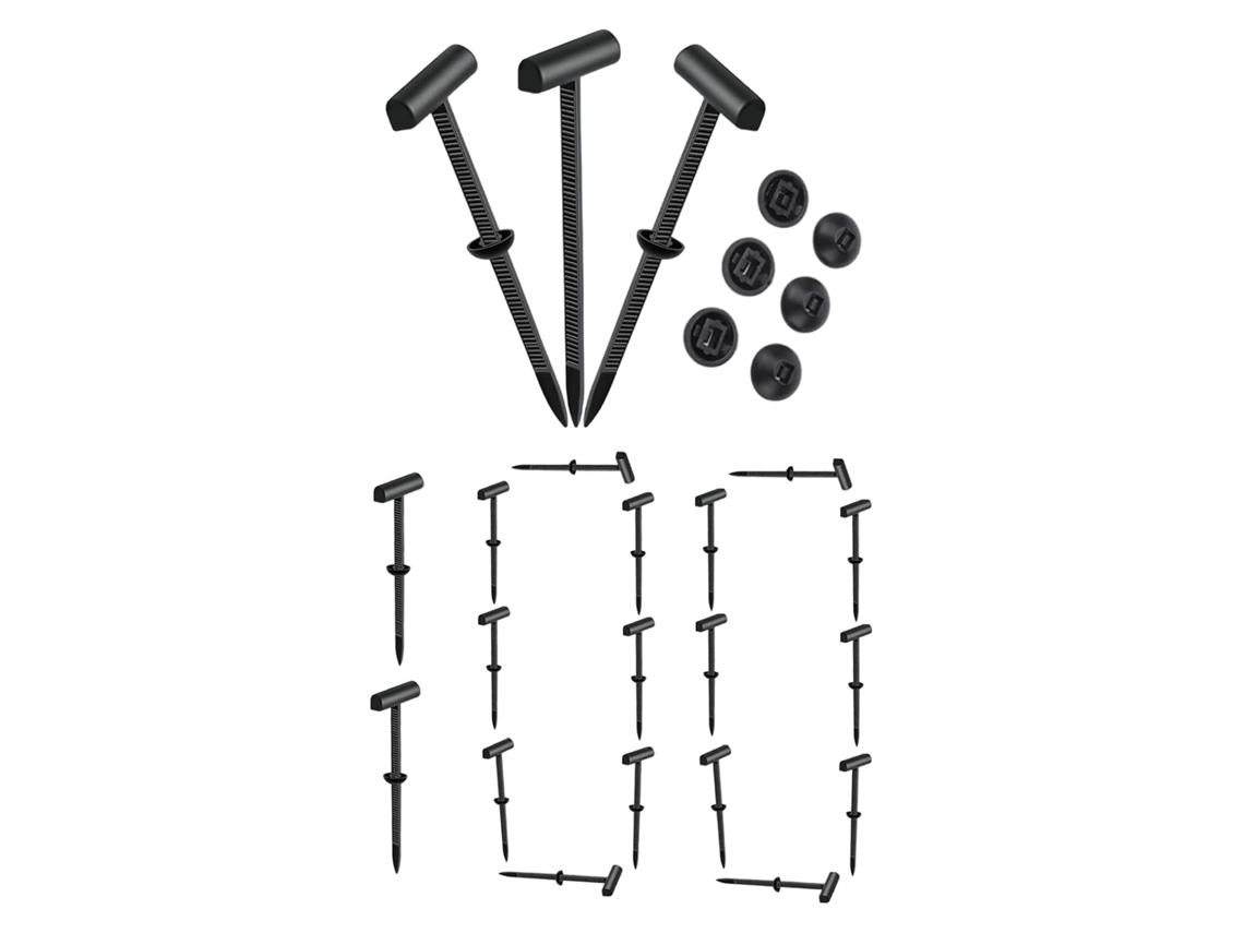 Con 100 bridas de nailon para reparar cables de coche, electrodomésticos y mangueras de Gokoco