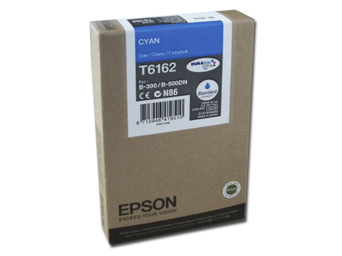 Cartucho de tinta original EPSON T6162 53 ml , Cian, L, C13T616200