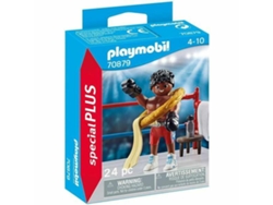 Figura PLAYMOBIL Articulada Special Plus 70879 Campeón de Boxeo (Edad Mínima Recomendada: 3 años - 24 Piezas)