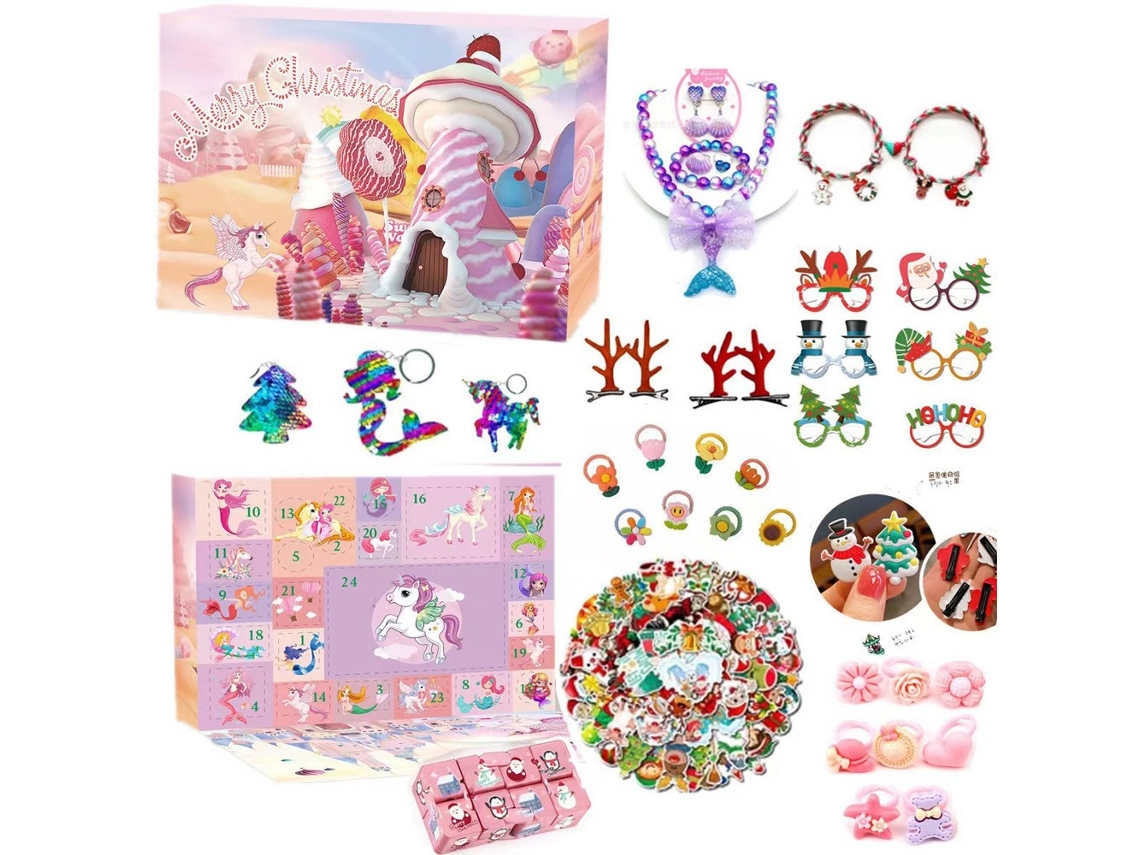 Calendario de Adviento de Navidad 2026 con muñeco de juguete y cuenta regresiva de 24 días, caja de regalo Xin Sonic Aeuzwr