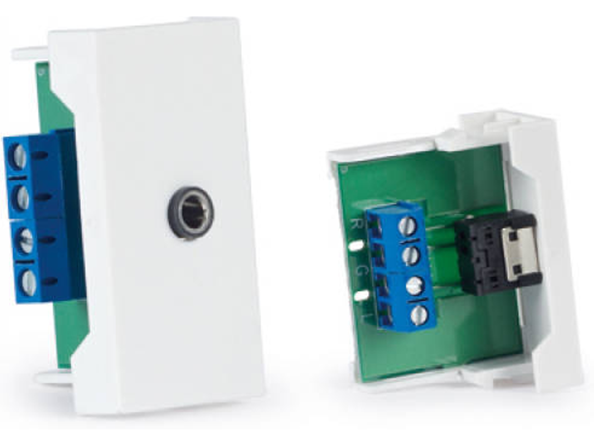 Panel de Conexión Estéreo FONESTAR WP-33J  (3.5 mm)