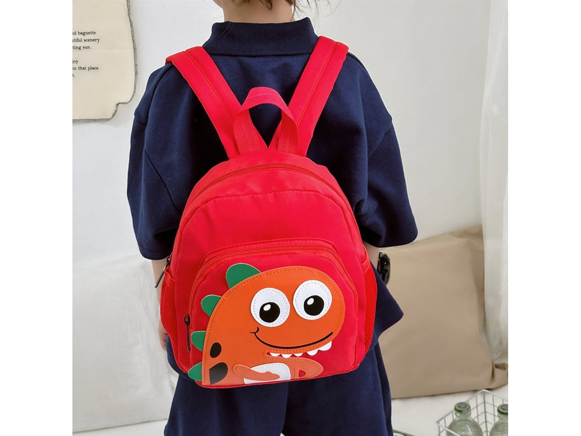 Mochila escolar con dibujos animados para niño y niña, bolsa