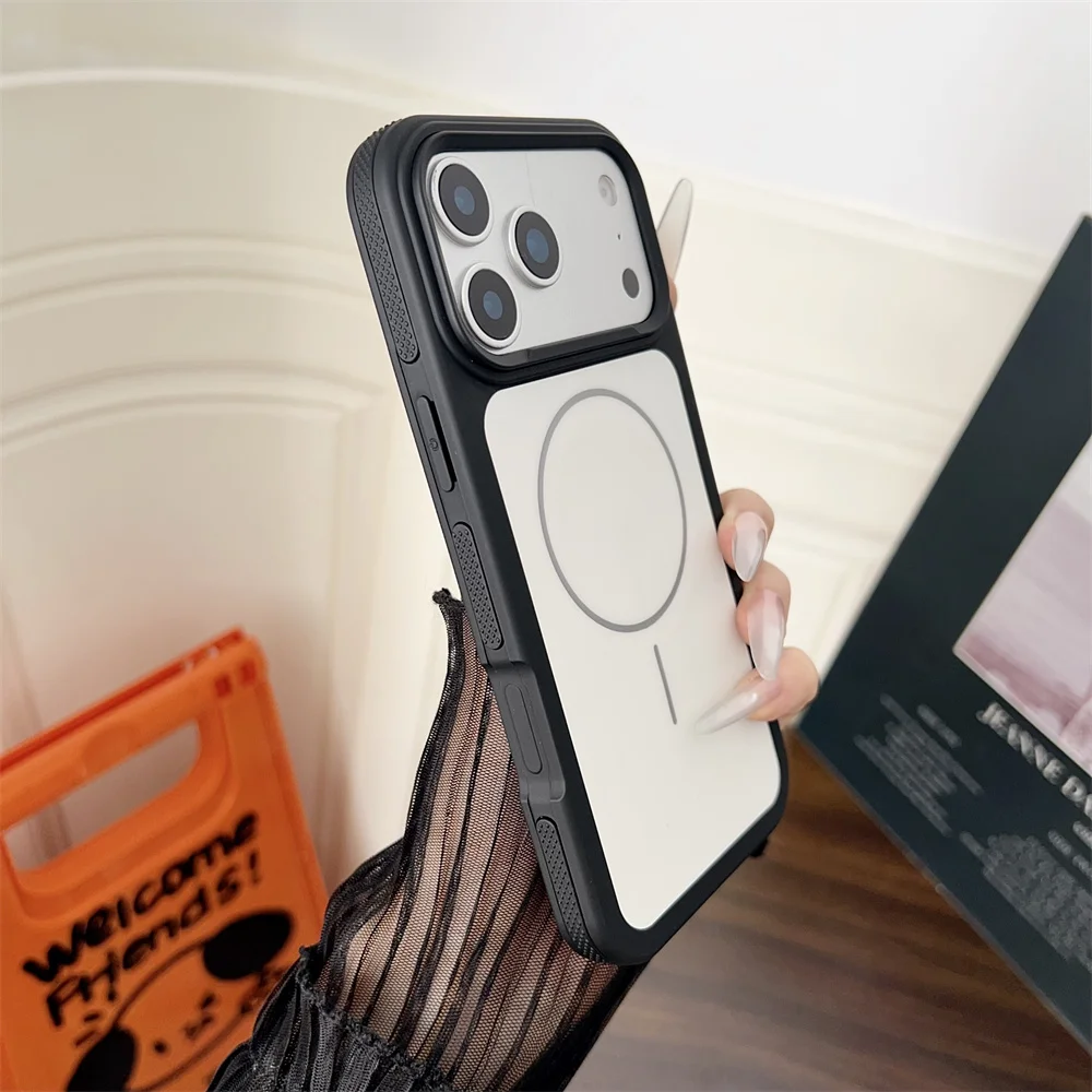 (iphone 11, Blanco) Funda Magnética Para Teléfono, Compatible Con Magsafe