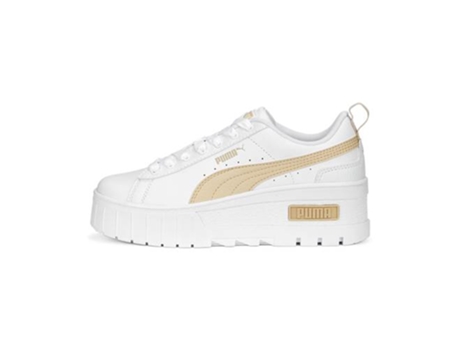 Zapatillas PUMA Mayze Wedge Mujer (38 - Blanco)