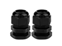 2026-as-10 Piezas Conector De Cable De Nylon Plástico Impermeable Ip68 (pg19)