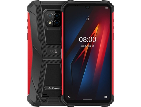 Smartphone ULEFONE Armor 8 (6.1'' - 4 GB - 64 GB - Rojo)