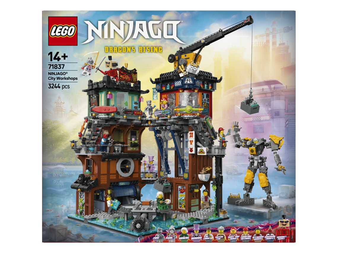 Lego Ninjago - Talleres de la Ciudad Ninjago - 71837