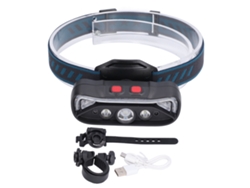 2026-linterna Frontal Led Multifuncional Recargable Usb Impermeable Con Sensor De Movimiento Para Pesca