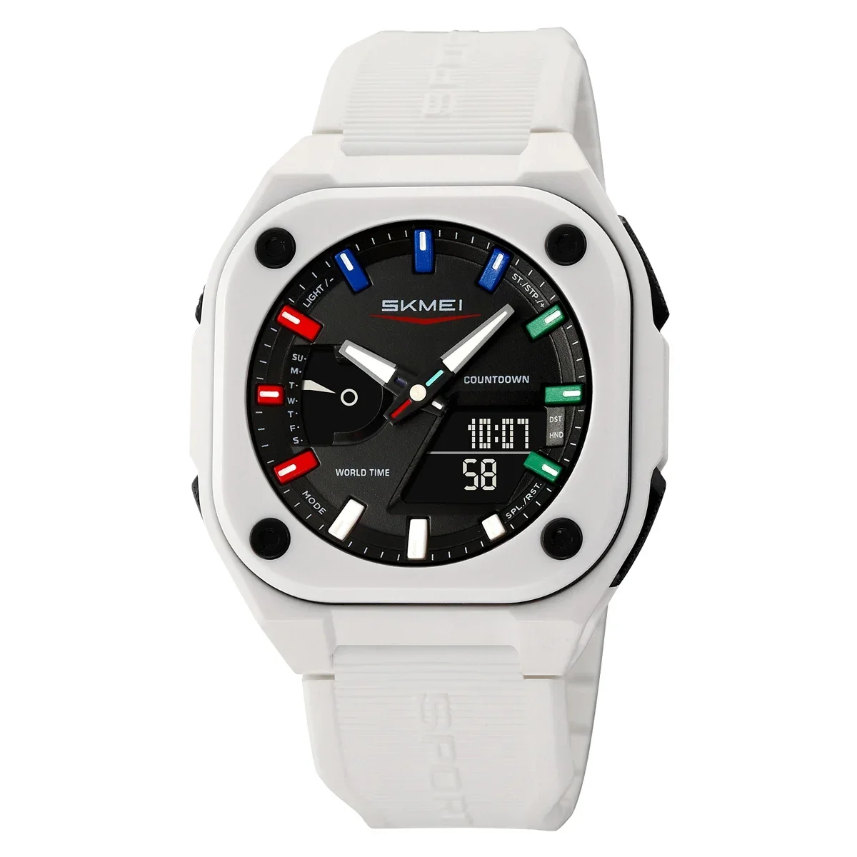 Reloj De Negocios (blanco), Reloj Electrónico Digital, Reloj Deportivo De Moda.
