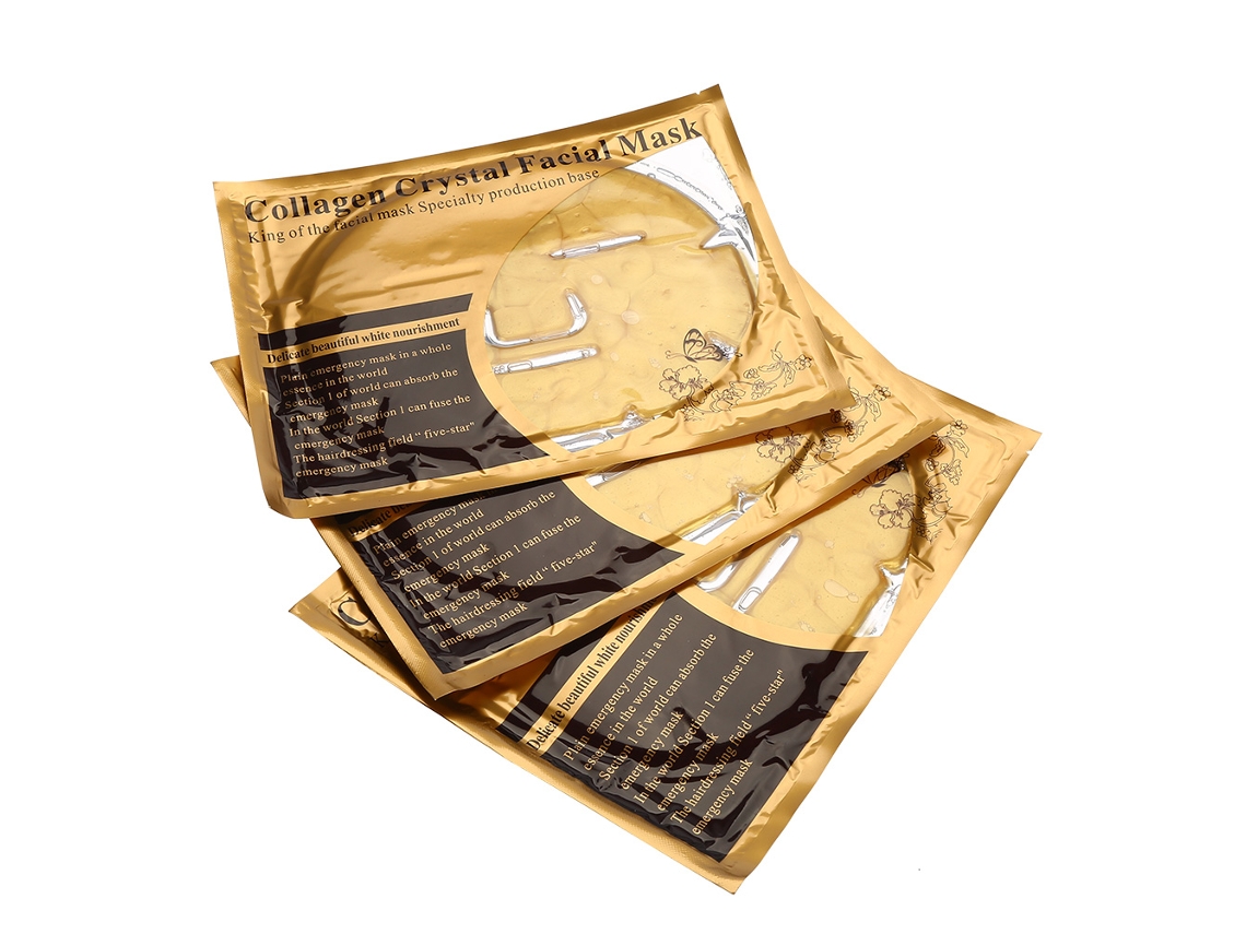Mascarilla facial de colágeno antiarrugas suavizante para la piel