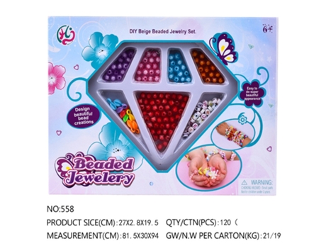 Rompecabezas para niños DIY Hecho a mano Abalorios Niñas Juguetes Caja de regalo FPSP