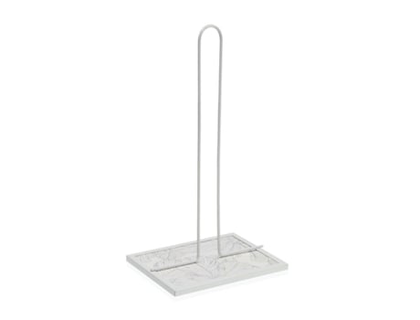 Portarrollo de Papel de Cocina VERSA Palmera Metal Acero Madera MDF 16,5 x 31 x 13 cm