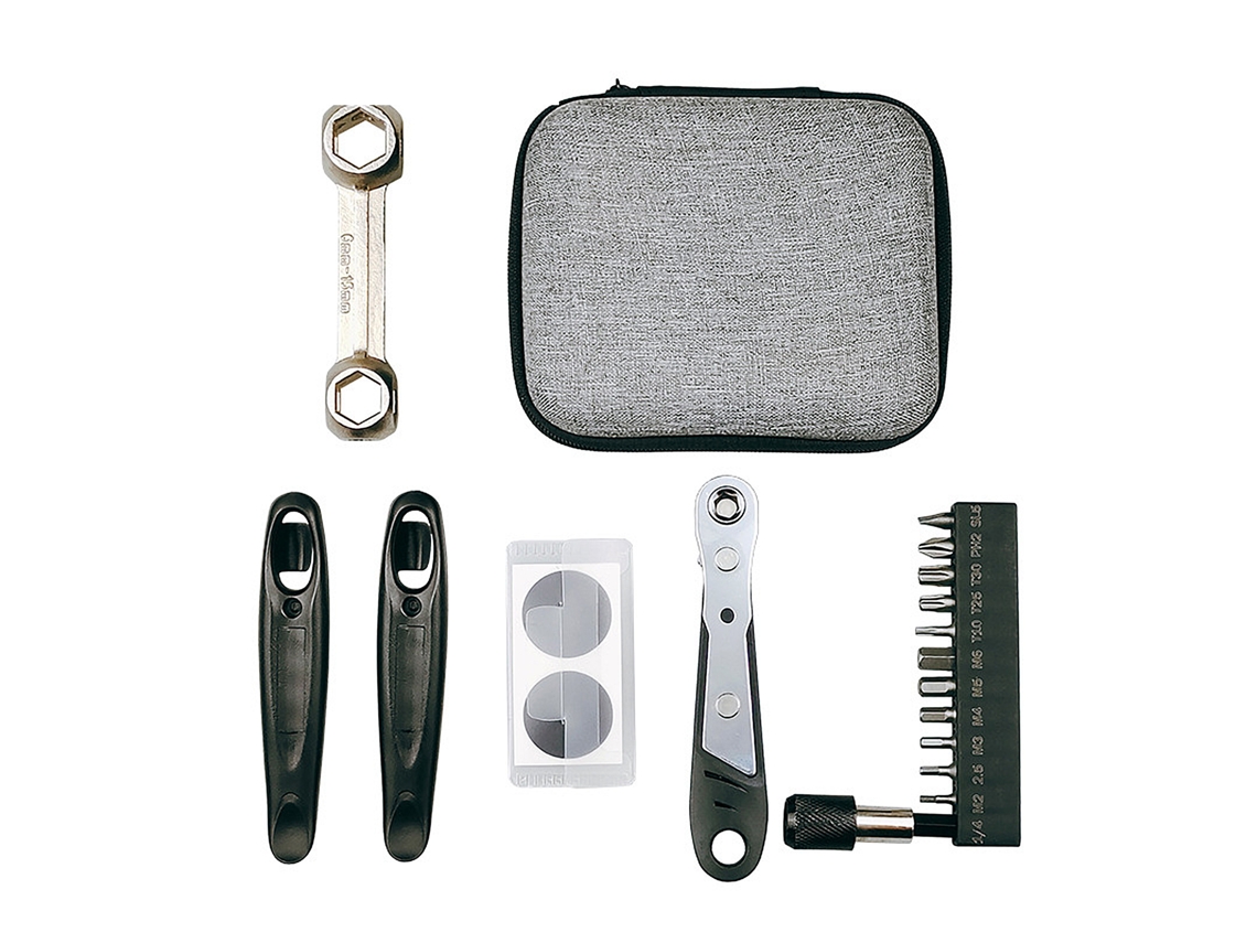 Kit De Herramientas Multifuncional Portátil Para Reparación De Bicicletas, Para Mantenimiento Básico Y Reparación De Neumáticos.