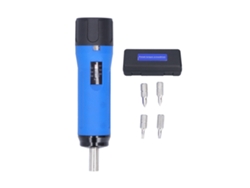 Llave Dinamométrica Preajustada Ssq-6 (0,6 Nm) Económica, Herramienta Manual Para Ferretería Industrial.