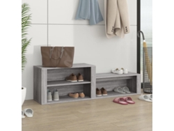 Zapatero Organizador en Derivados de Madera Sonoma Gris 150X35X45 Cm