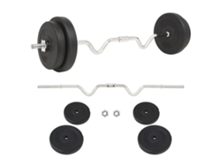 vidaXL Set de pesas 30 kg