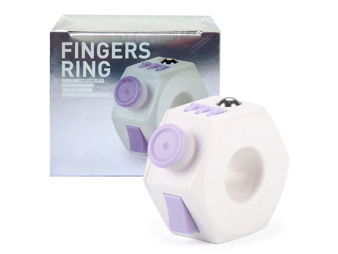 Rebe-anillo Sensorial Juguete Creativo Descompresión Para Niños Y Adultos Alivio De Estrés Y Ansiedad