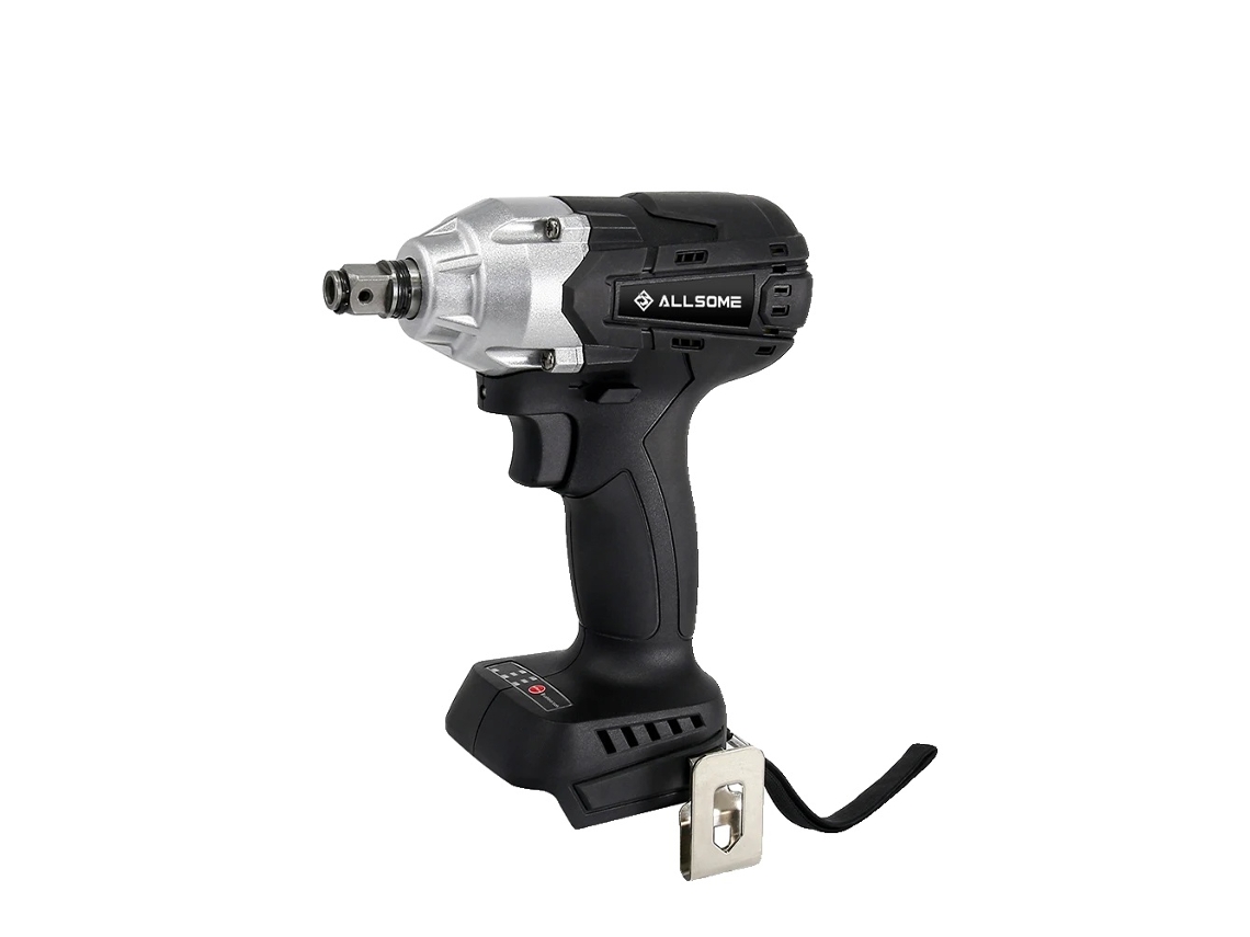 Llave de impacto, voltaje de 21 V, torque de 400 Nm, sin batería, OEM