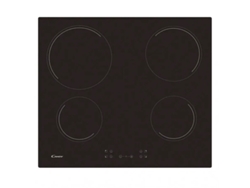 Placa de Vitrocerámica CANDY CH64CCB-4U2 (Eléctrica - 62 cm - Negro)