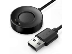 Cable de carga negro para smartwatch y pulsera de actividad, compatible con dispositivos de monitorización de la salud. GOKOCO