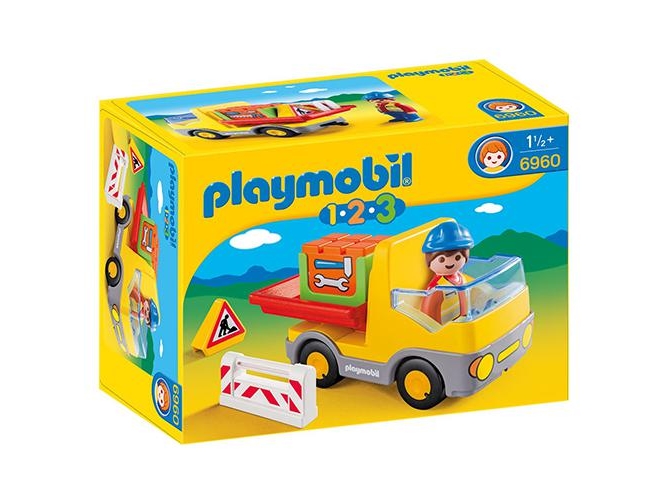 PLAYMOBIL 1.2.3 de Trabajos (Edad Mínima: 18 meses) Worten.es