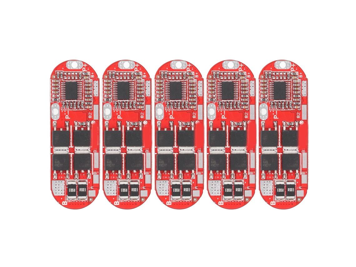 Placa De Protección Para Baterías De Litio 1-5s 3,7 V 20 A, Módulo De Carga/descarga Para Celdas Ternarias.