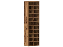 Zapatero 54x34x183 cm Madera Vieja Contrachapado MAISON EXCLUSIVE