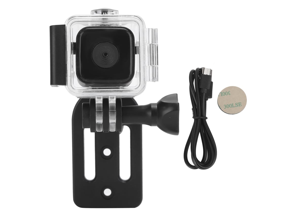 Câmera Hd 1080p Dv Esportiva Impermeável 30m Visão Noturna Magnética Subaquática Portátil