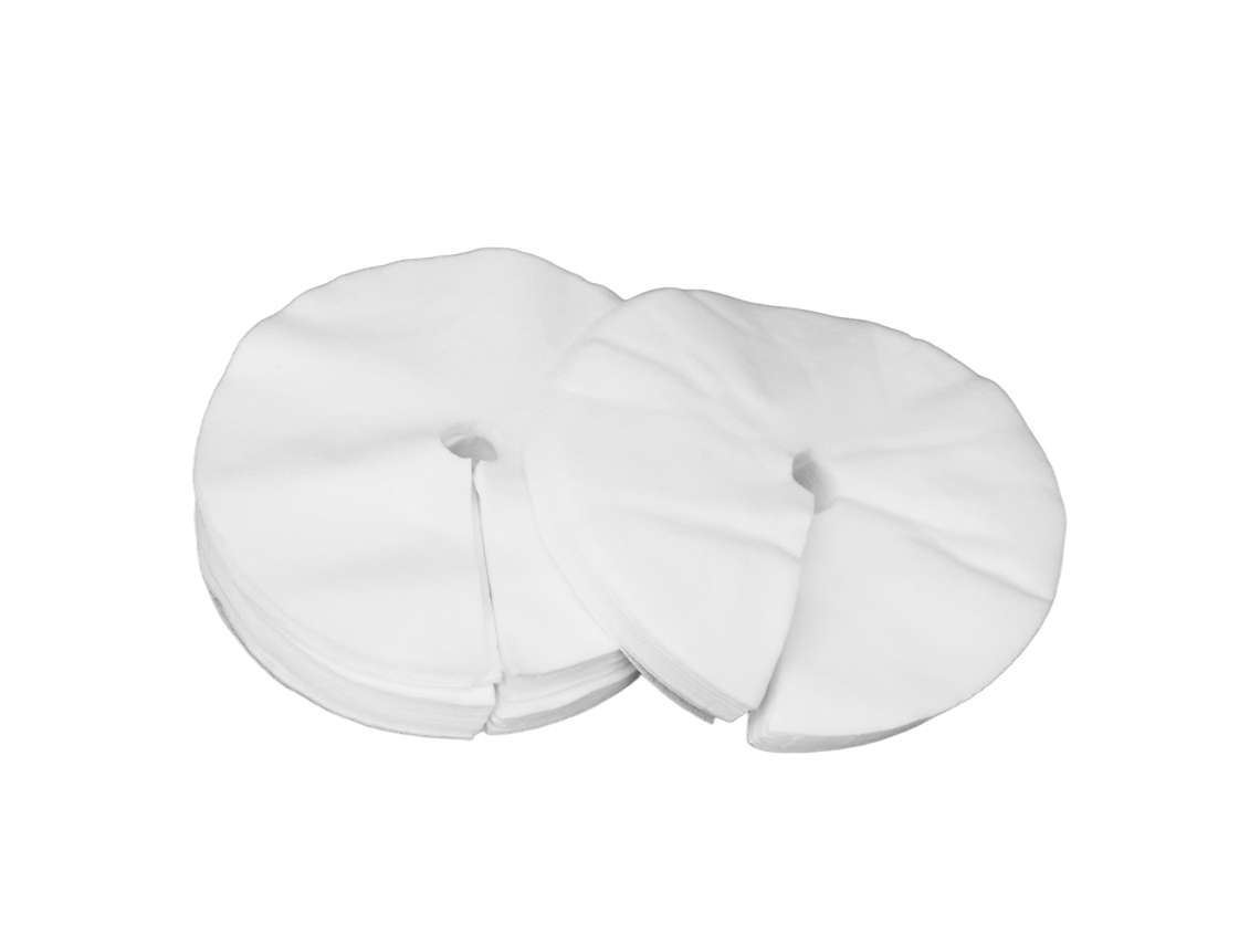100 Hojas De Papel De Algodón Desechables Para Pechos, Hojas De Pecho Para Salón