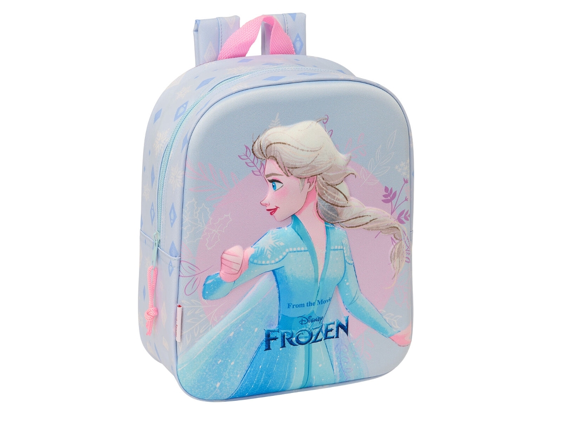 Mochila Escolar FROZEN Lila 22 x 27 x 10 cm 3D