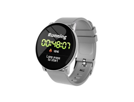 Pulsera Deportiva Pronóstico del tiempo femenino Fitness Sports Tracker Android Monitor Silver