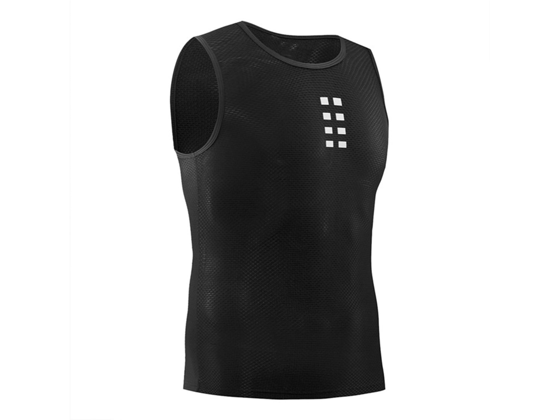 Chaleco Deportivo Sin Mangas Para Hombre Quick Dry Elástico Transpirable Para Running Ciclismo Gimnasio Verano