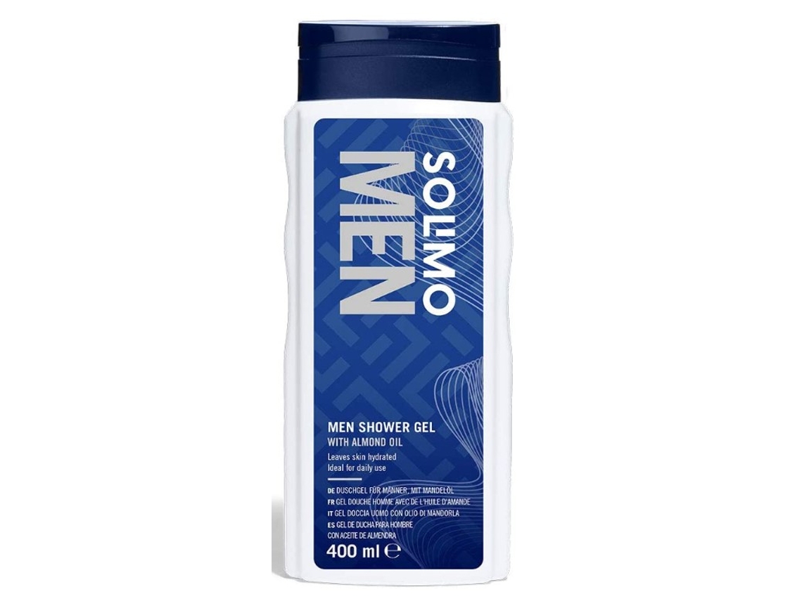 Gel De Ducha Solimo Men Con Aceite De Almendras 400ml