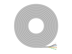 Cable RJ45 Categoría 6 UTP Rígido AISENS A135-0743 Gris 500 m