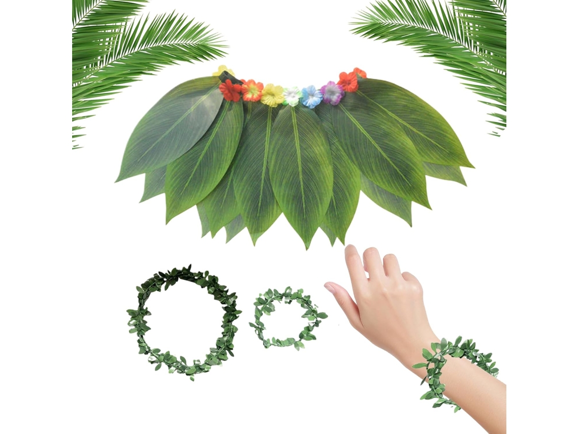 Jupes Hawaïennes Para Mujer, Bandeau Hawaïen