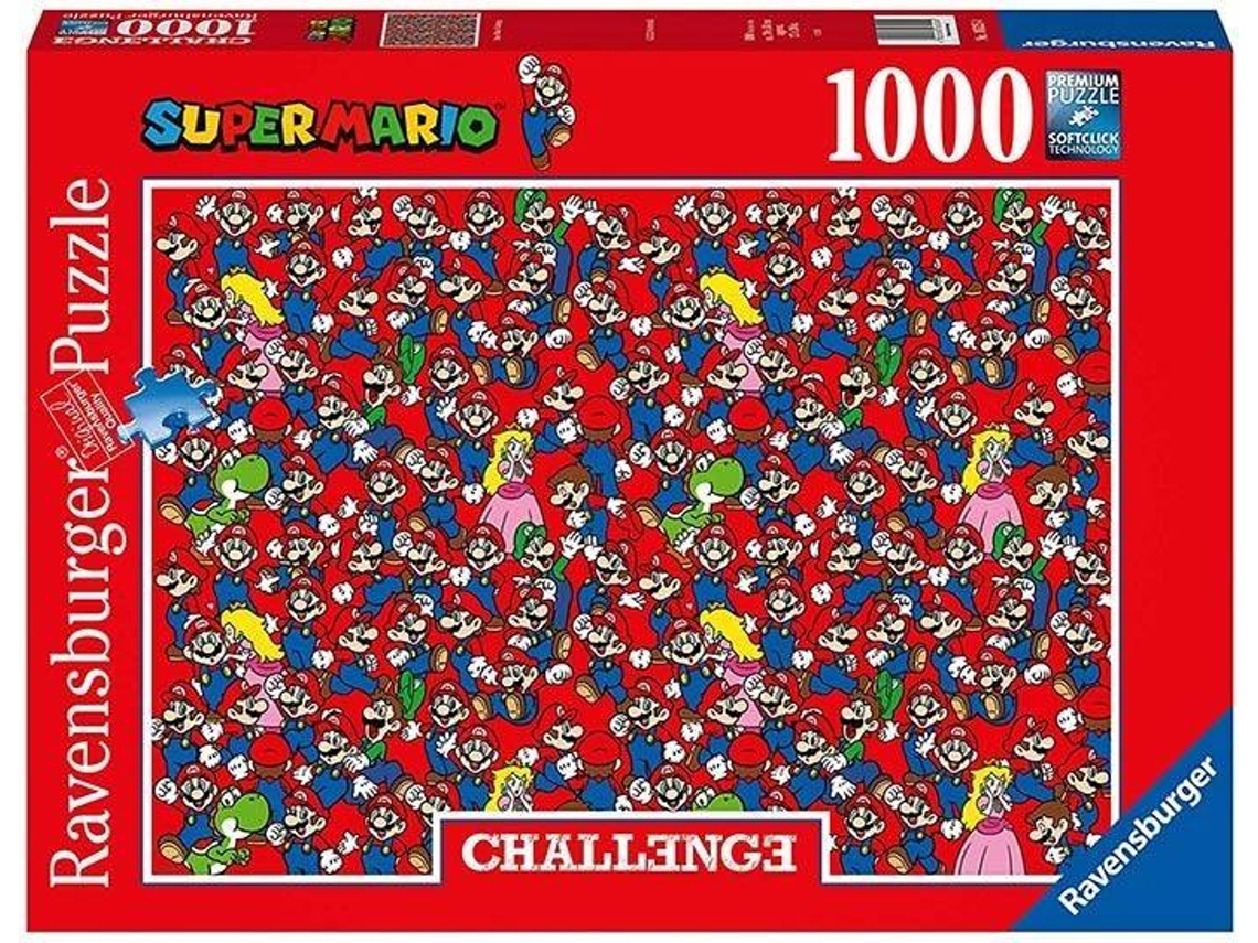 Puzzle RAVENSBURGUER Supermario (Edad Mínima: 12 Anos - 1000 Piezas)