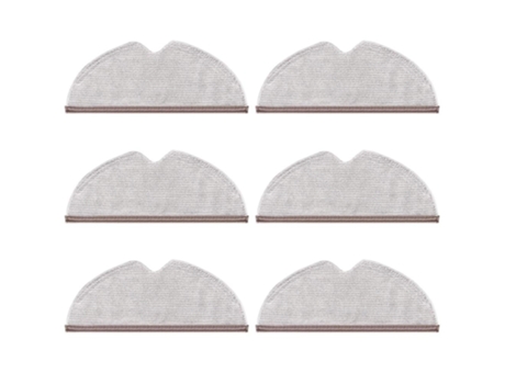 6pcs panos de limpeza de cobertura total para xiaomi roborock s5 s50 s51 s55