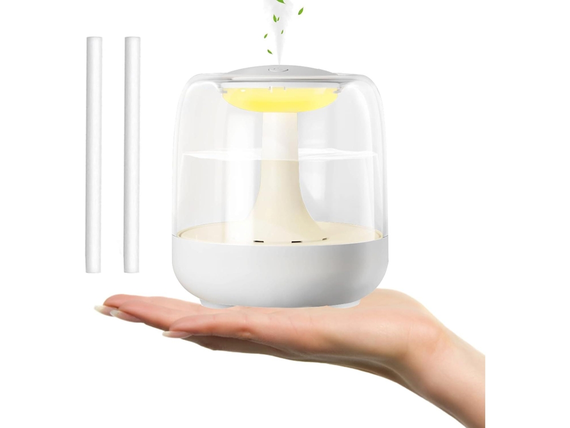 Mini Umidificador MDUG portátil com luz noturna LED