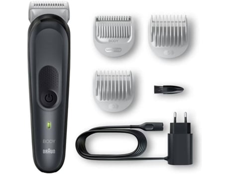 Afeitadora Corporal BRAUN Groomer S3 BG3350 (Autonomía 80 min - Multizonas)