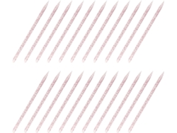 600 Outils De Soin Des Ongles Doble Face Bâtonny Cristal D’eau Rosa Stylo A Points Pour Nail Art