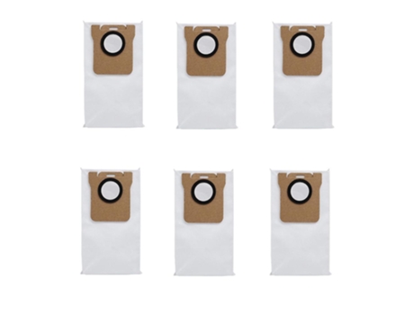 Saco de pó de substituição 6 peças para aspirador de pó xiaomi mijia stytj05zhm