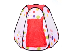 Yncm-1 Pcs Tienda De Juego Plegable Portátil Para Niños, Toldo Infantil Interior Y Exterior, Casa De Juguete Regalo (rojo 3)