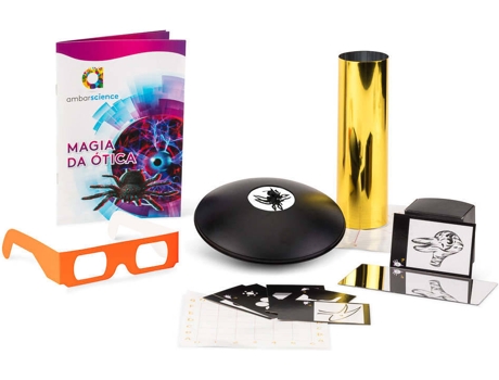 Kit de Ciencia AMBARSCIENCE Magia de la Óptica (Edad Minima: 8 años)