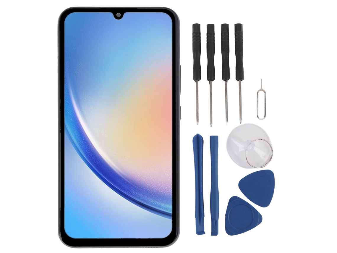 Pantalla Táctil Con Marco Y Herramientas Para Galaxy A34 Sm-a346b - Ensamblaje De Digitalizador Lcd