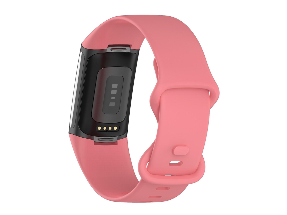 Correa de repuesto de TPU suave para reloj inteligente Fitbit Charge 5 Ly Ebike (grande)