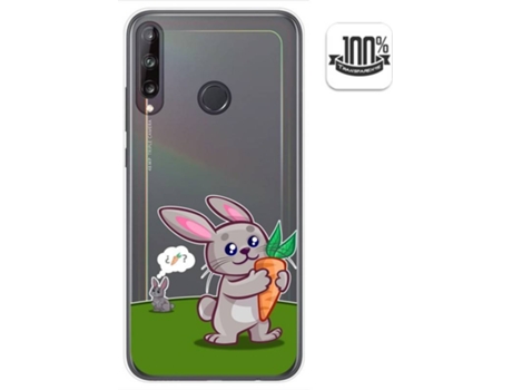 Carcasa Huawei P40 Lite E TUMUNDOSMARTPHONE Conejo Multicolor