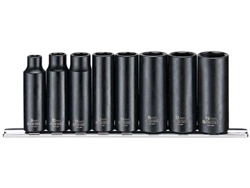 TENGTOOLS 114960206 Juego Vasos Impacto Largos 1/2 9126 10Pzas