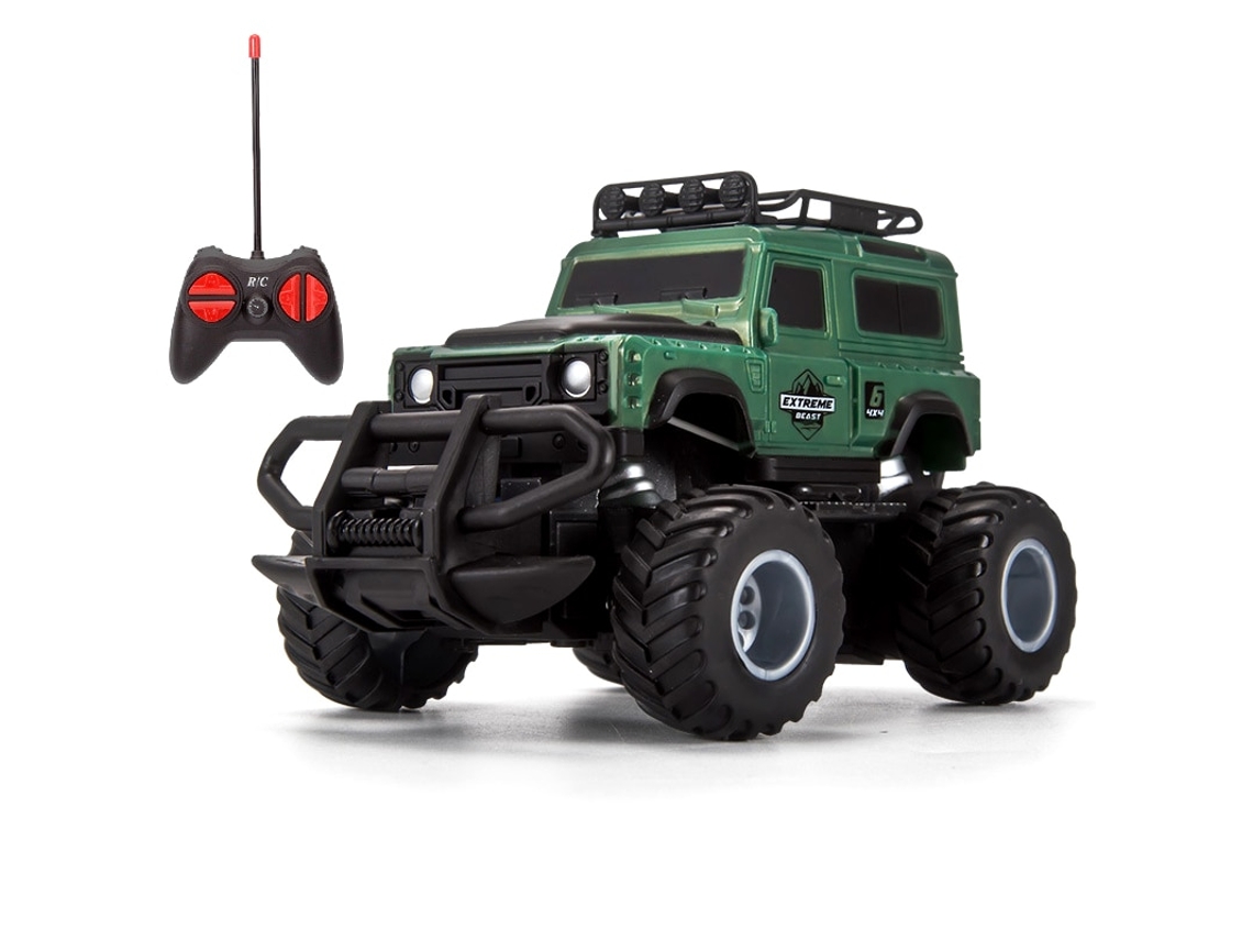Children's four-way remote control car electric wireless remote control off-road toy battery remote control car toy