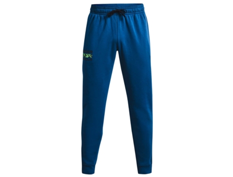 Chándal UNDER ARMOUR Hombre (Algodón - Azul - M)