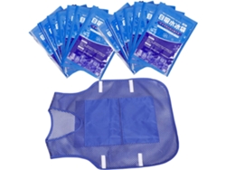 Chaleco Refrigerante Con Bolsas De Hielo Para Uso En Exteriores: Ligero Y Portátil.